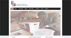 Desktop Screenshot of friendsofhaiti2010.com