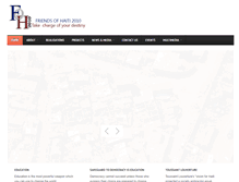 Tablet Screenshot of friendsofhaiti2010.com